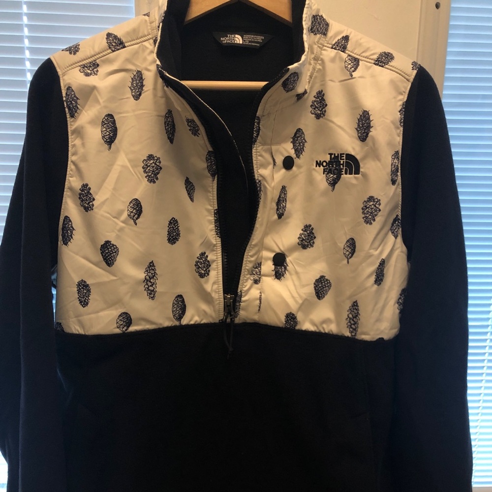 The North Face quarter zip fleece pullover